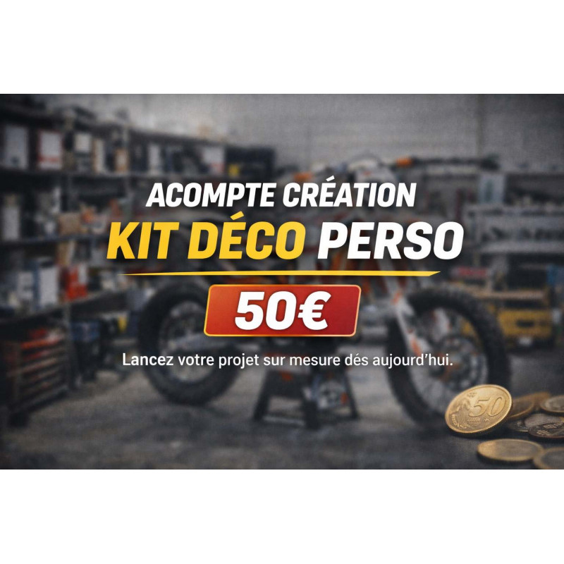 Acompte création kit déco personnalisé