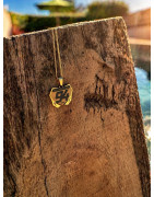 Mini plaque Medaillon Motocross Personnalisée – Plaqué Or ou Argent